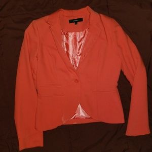 Pink peachy blazer